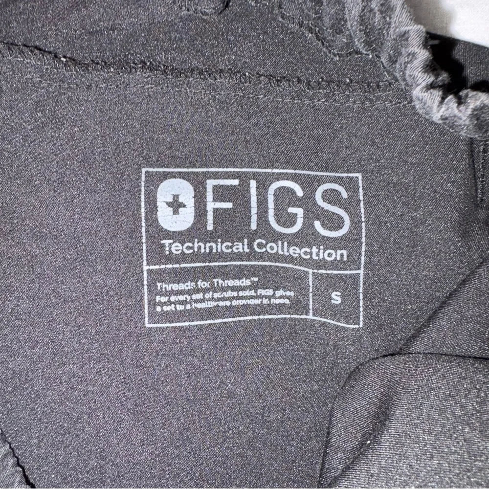 Figs SMALL Tansen Men's Jogger scrub bottom pants black